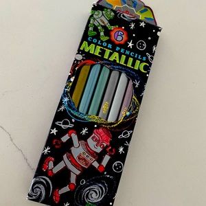 Kids - Metallic Colored Pencils Set
